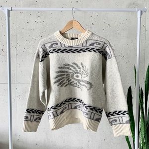 90’s wool and alpaca blend sweater